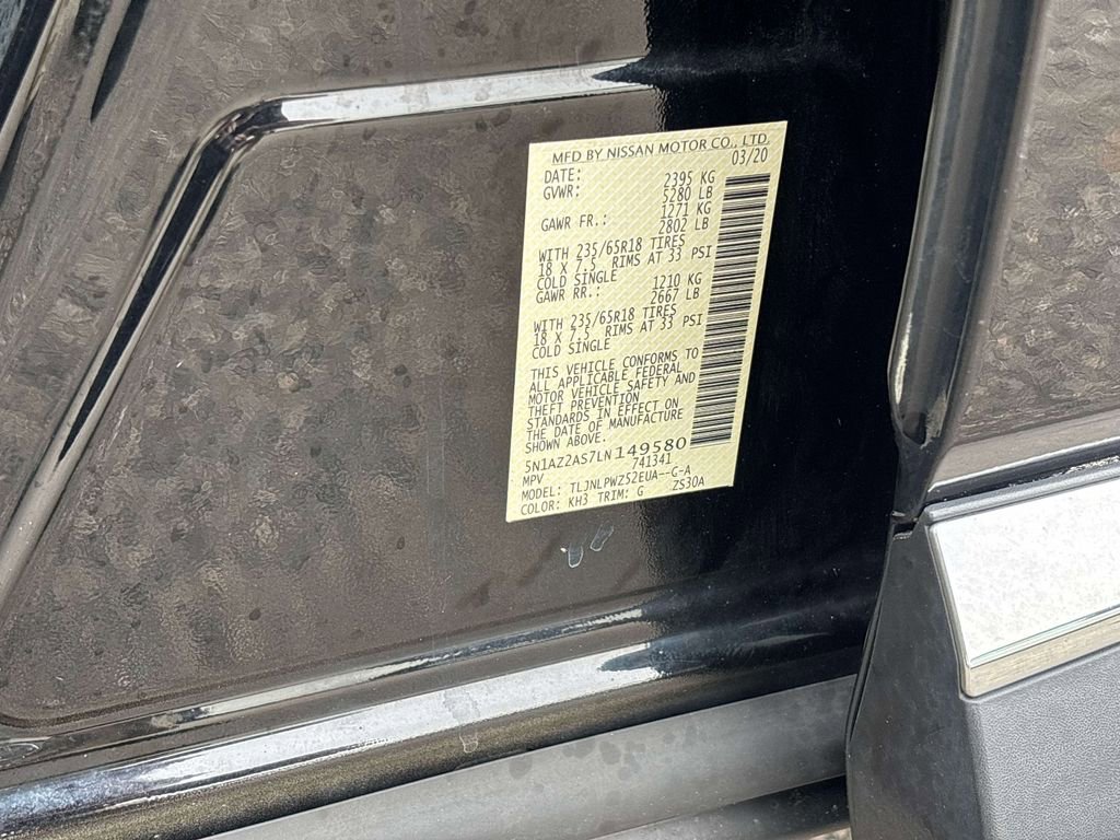 Used 2020 Nissan Murano S w/ Technology Package image 29