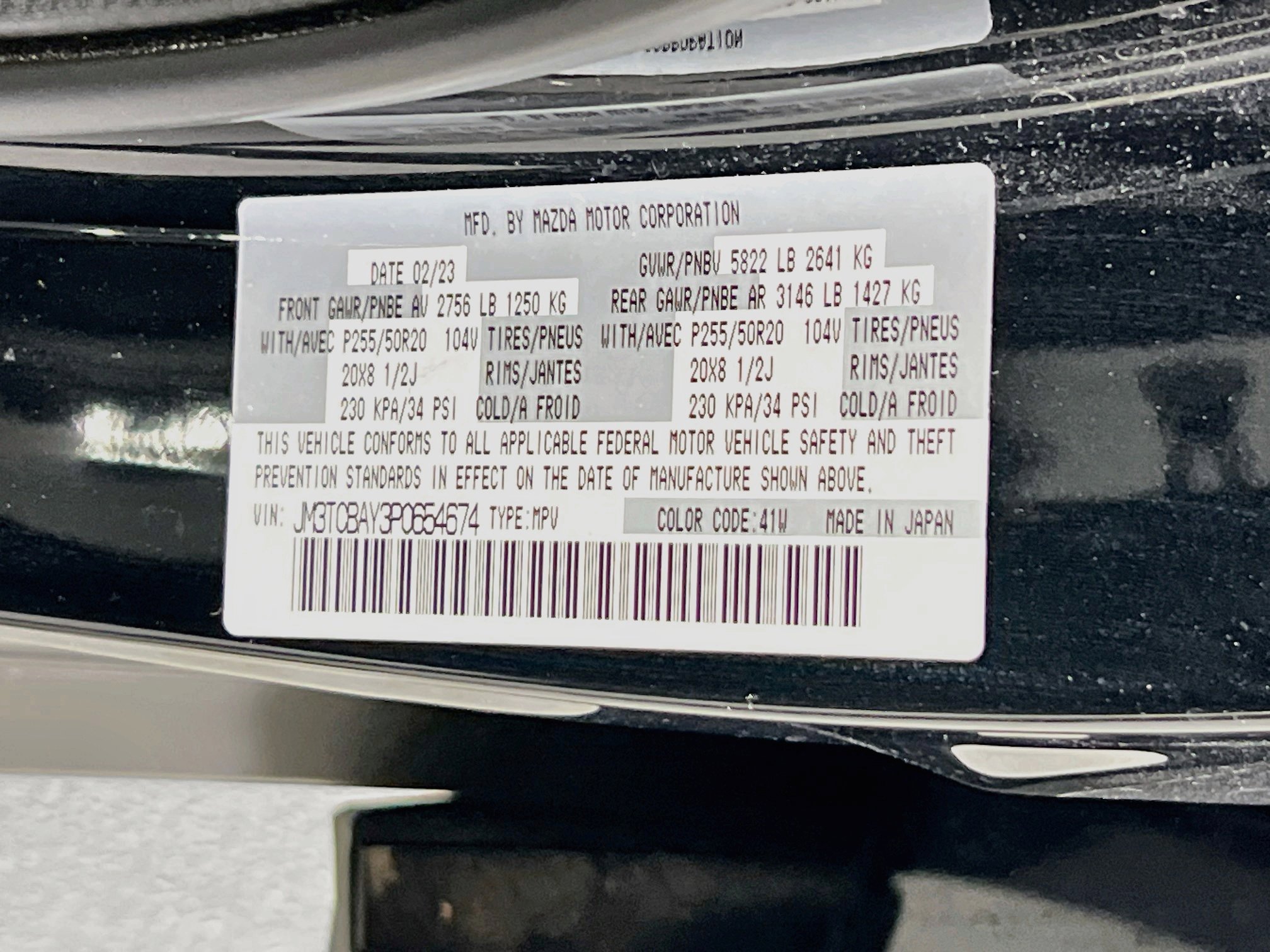 Used 2023 MAZDA CX-9 Touring Plus AWD/4WD image 33