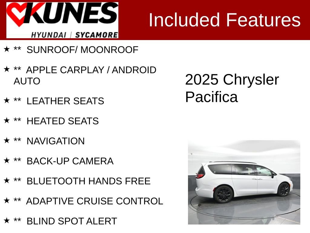 Used 2025 Chrysler Pacifica Limited image 2