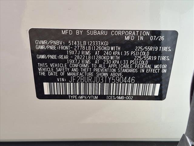 New 2026 Subaru Outback Touring XT AWD/4WD image 18