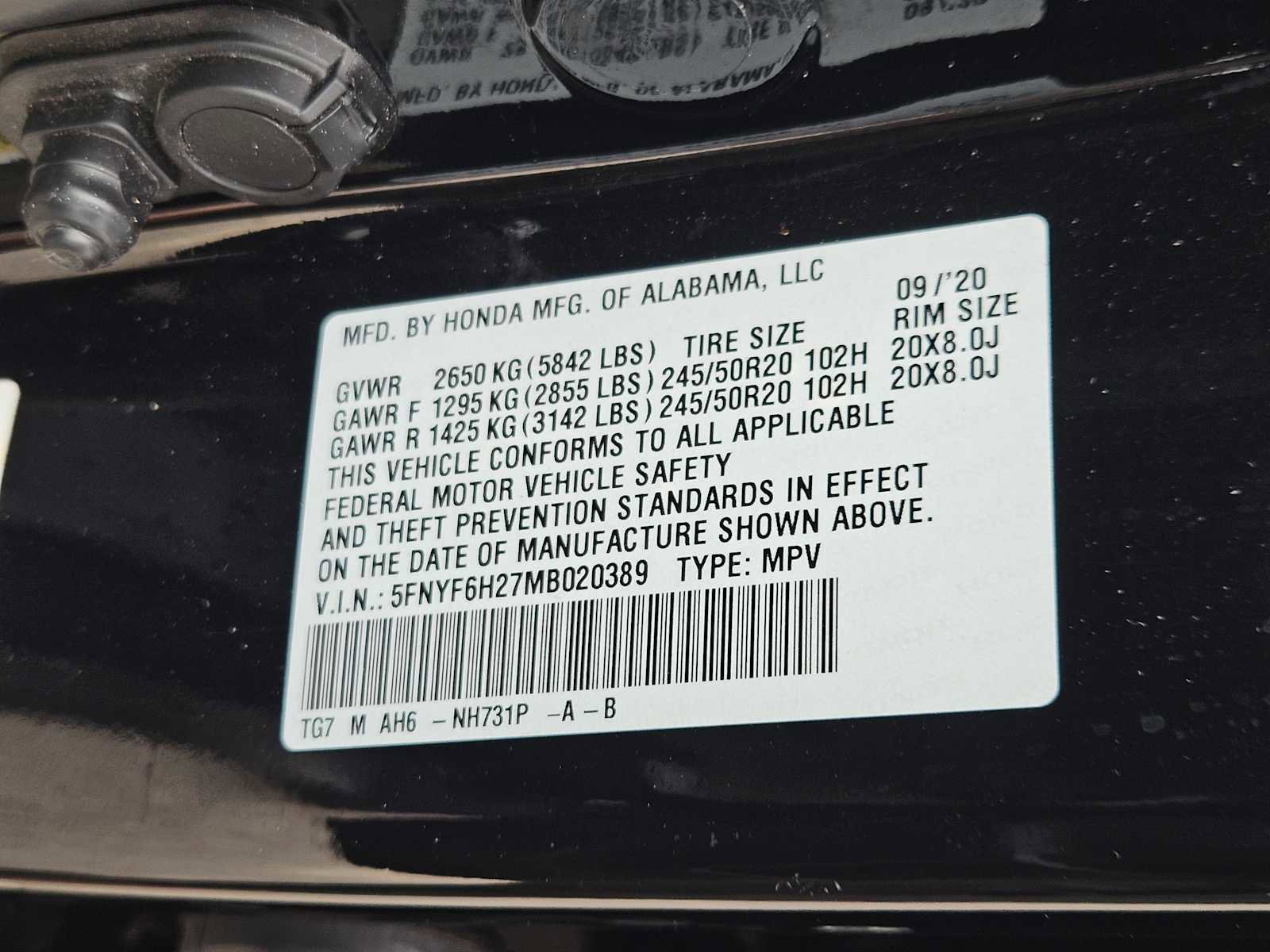 Certified 2021 Honda Pilot Special Edition image 34