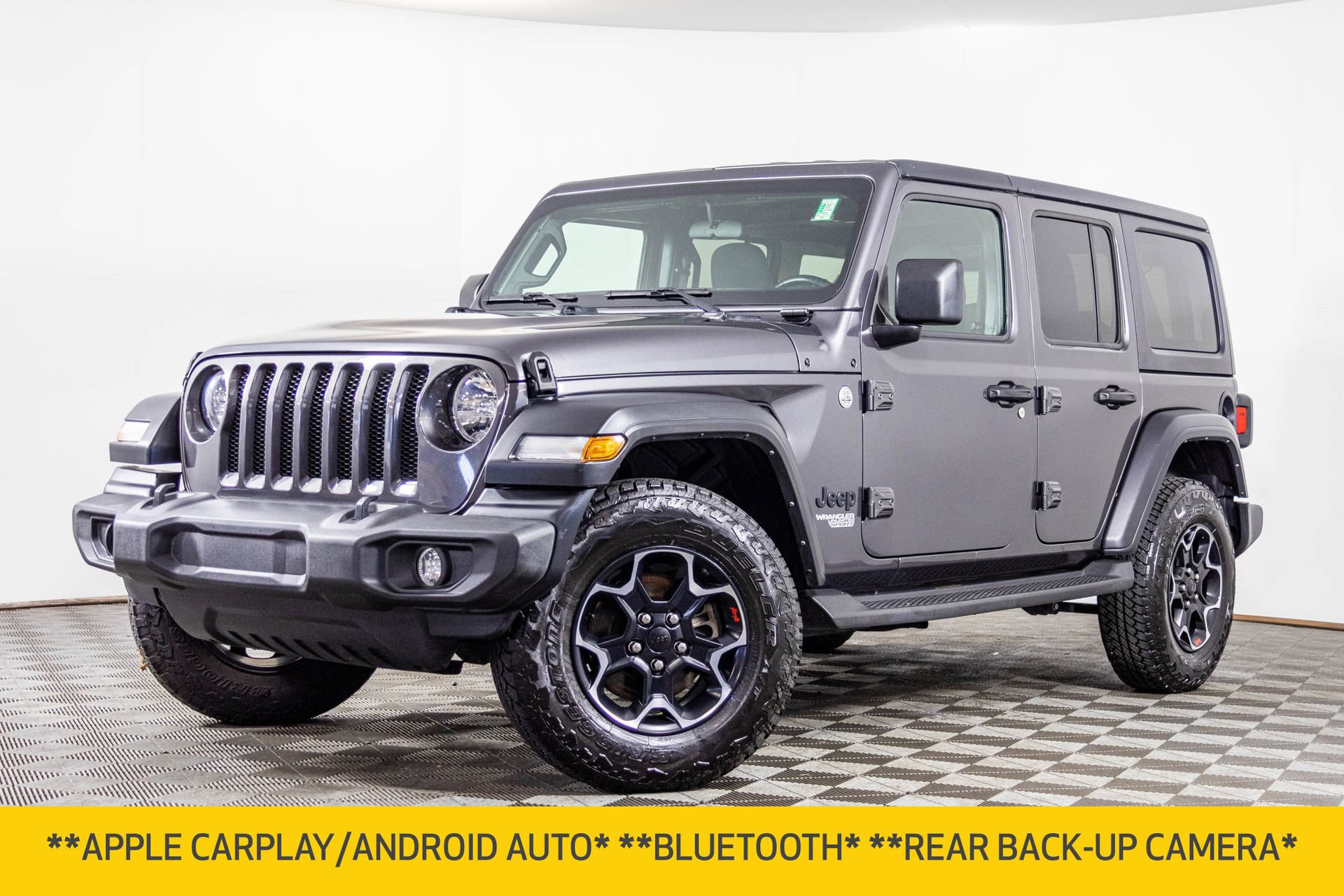 Used 2021 Jeep Wrangler Unlimited Sport image 2