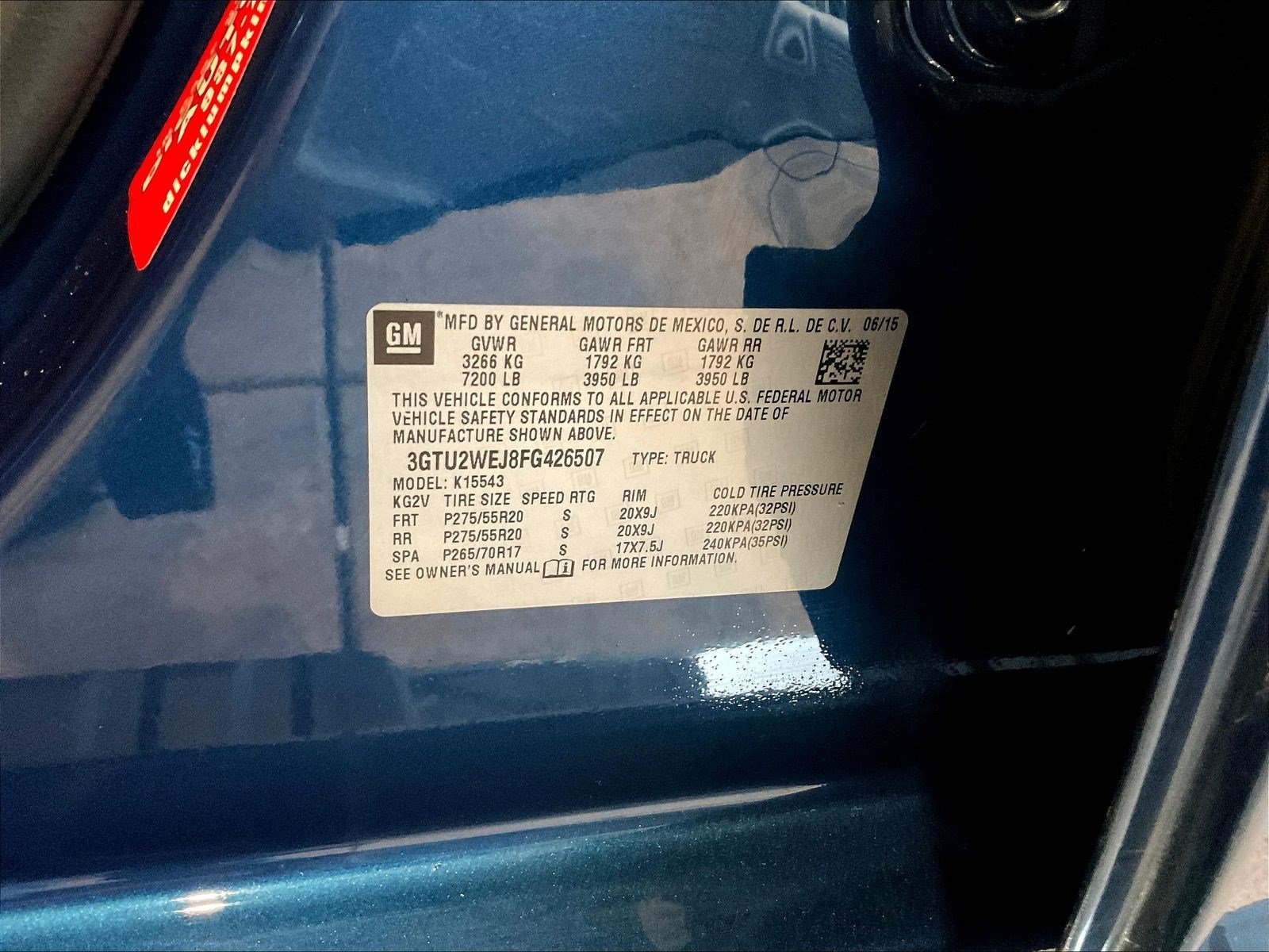 Used 2015 GMC Sierra 1500 Denali w/ Driver Alert Package AWD/4WD image 20