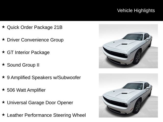 Used 2017 Dodge Challenger GT w/ Driver Convenience Group AWD/4WD image 5