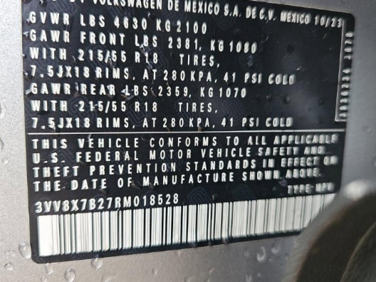 Used 2024 Volkswagen Taos S image 19