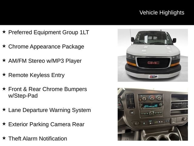 Certified 2025 GMC Savana 3500 LT w/ LT Preferred Equipment Group RWD image 16