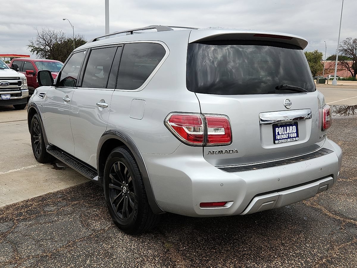 Used 2018 Nissan Armada Platinum w/ Captain Seat Package RWD image 2