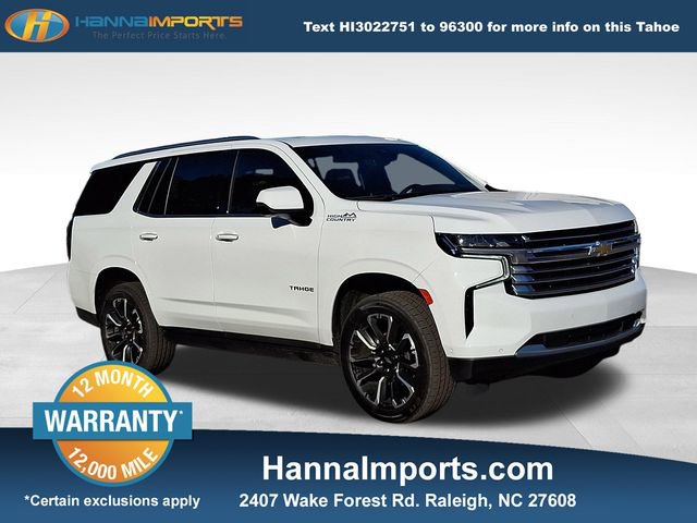 Used 2023 Chevrolet Tahoe High Country