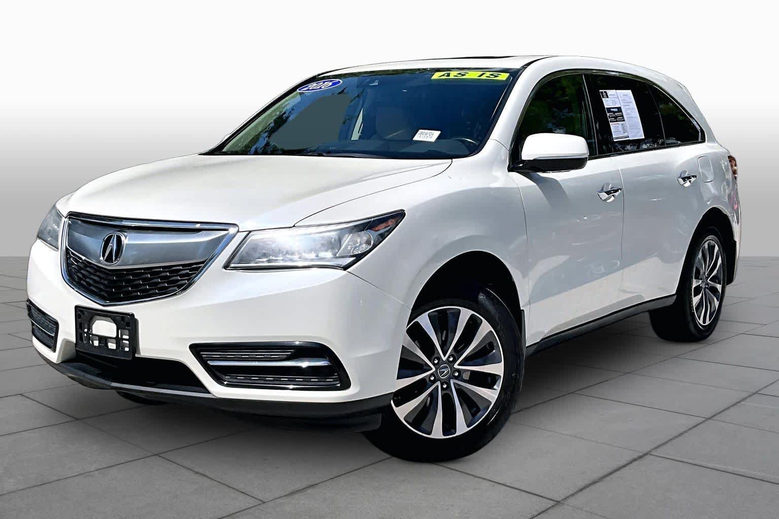 Used 2016 Acura MDX SH-AWD w/ Technology Package