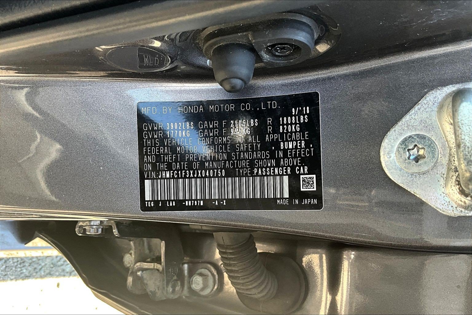 Used 2018 Honda Civic EX-T image 34