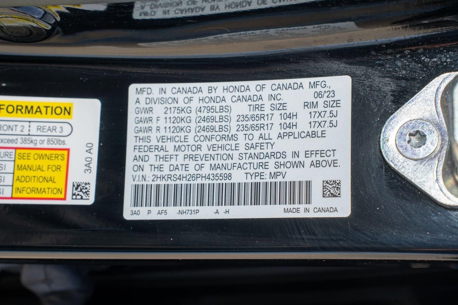 Certified 2023 Honda CR-V LX image 38