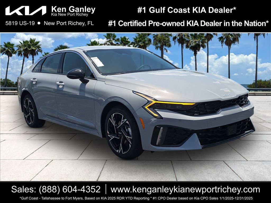 New 2026 Kia K5 GT-Line w/ GT-Line Red Interior Package FWD video 1