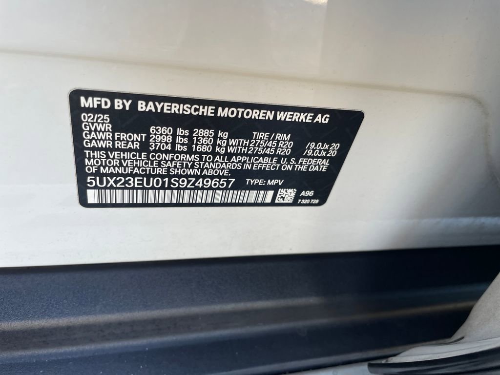 Used 2025 BMW X5 xDrive40i w/ Climate Comfort Package image 41