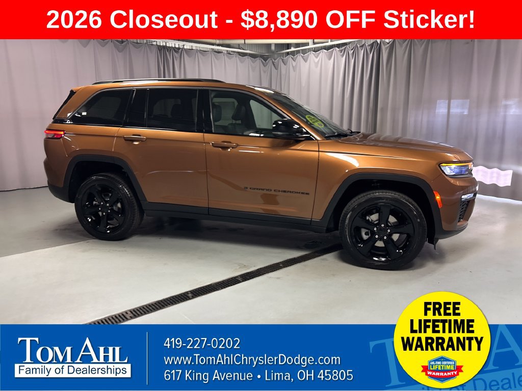 New 2026 Jeep Grand Cherokee Limited w/ Limited Altitude Package AWD/4WD image 8