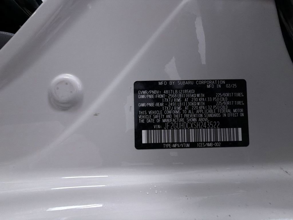Certified 2025 Subaru Crosstrek 2.0i Premium image 16