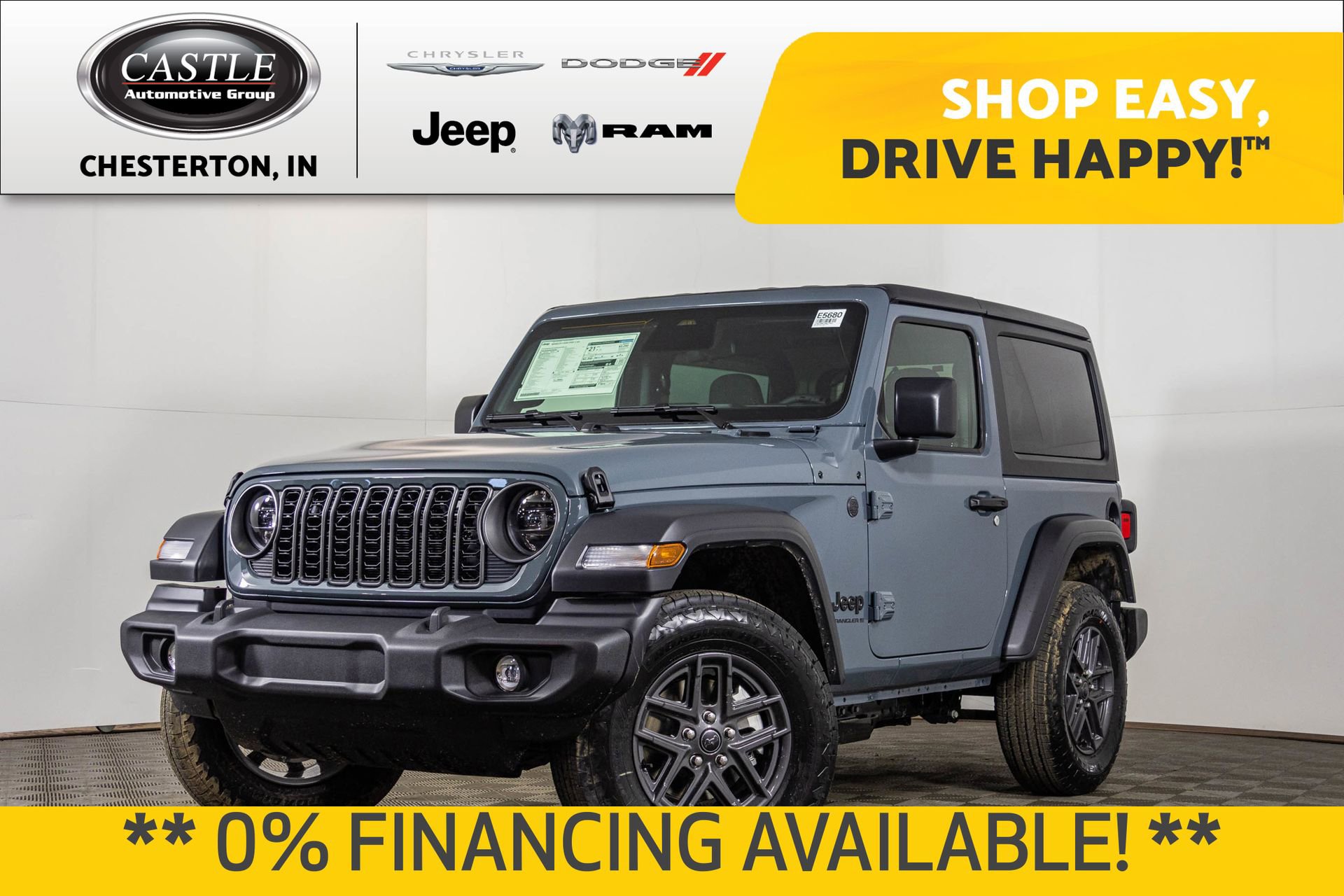 New 2026 Jeep Wrangler Sport S