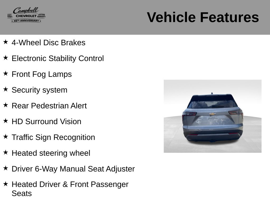 Used 2025 Chevrolet Equinox LT w/ Safety and Technology Package FWD image 10