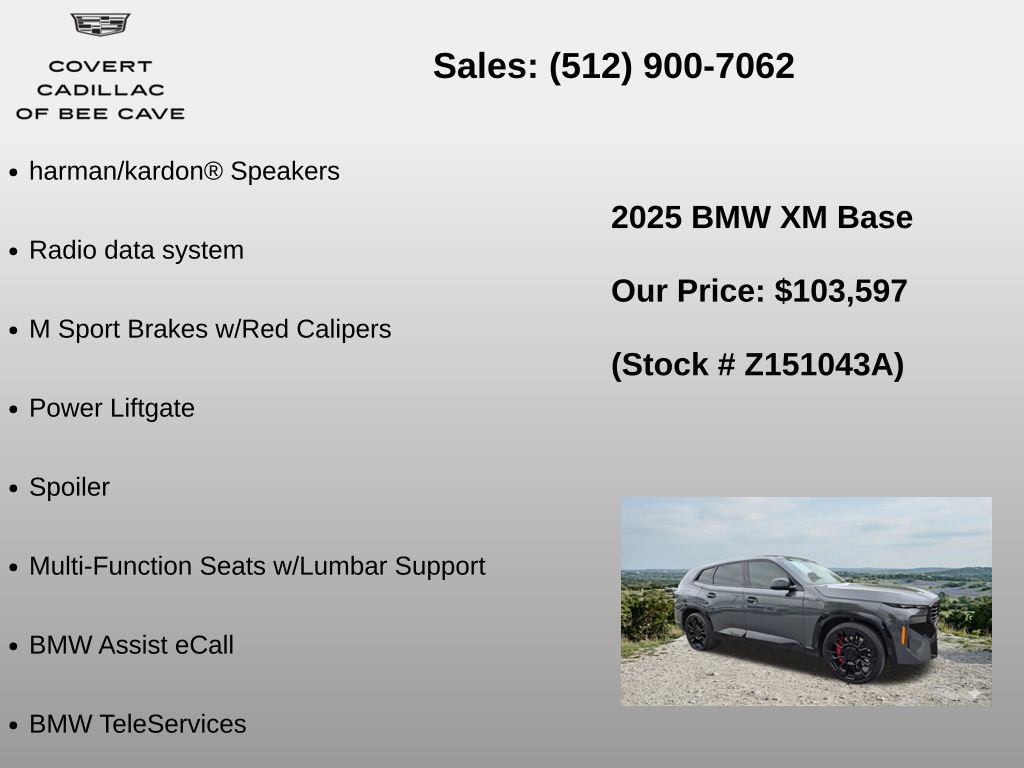 Used 2025 BMW XM image 12