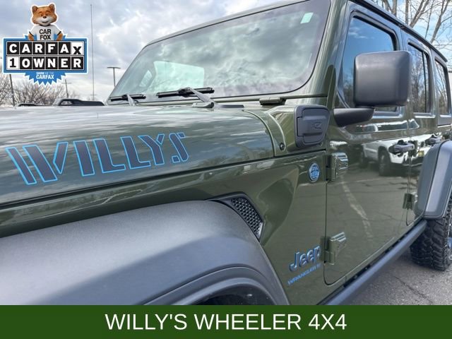 Used 2023 Jeep Wrangler Willys 4xe w/ Cold Weather Group image 4