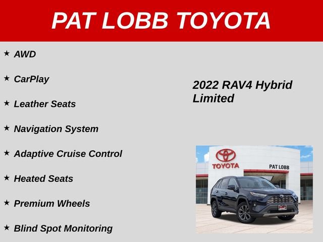 Used 2022 Toyota RAV4 Limited AWD/4WD image 38