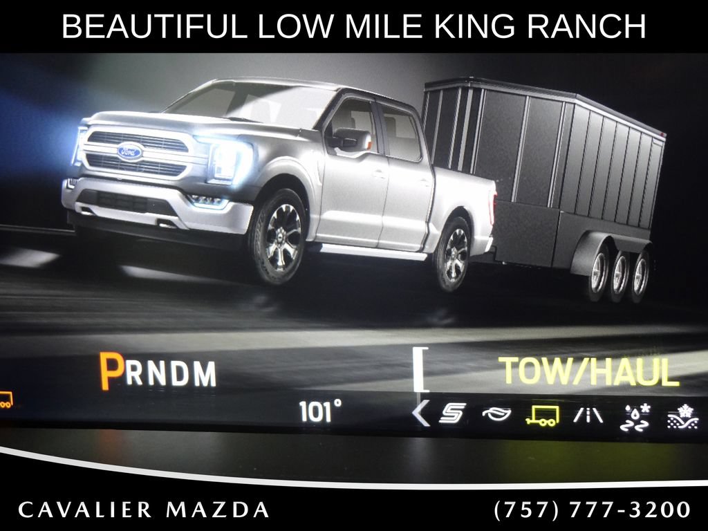 Used 2021 Ford F150 King Ranch w/ Equipment Group 601A High AWD/4WD image 39