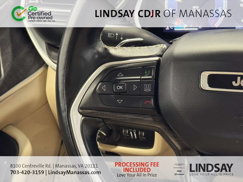 Certified 2021 Jeep Grand Cherokee L Limited AWD/4WD image 32