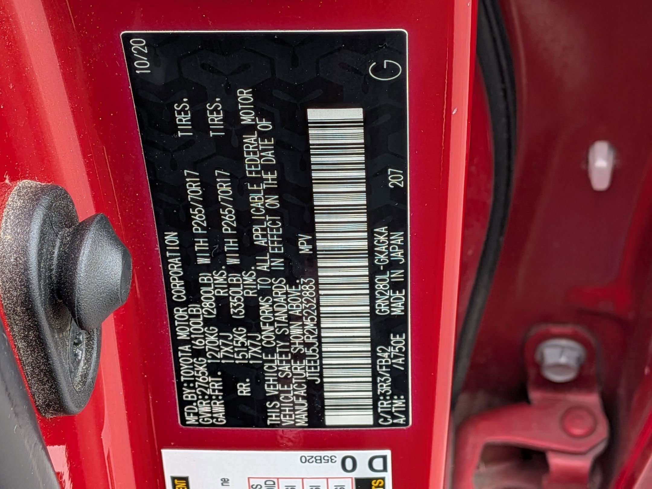 Used 2021 Toyota 4Runner SR5 RWD image 38