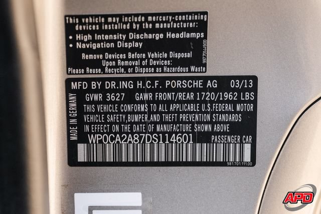 Used 2013 Porsche Boxster RWD image 64