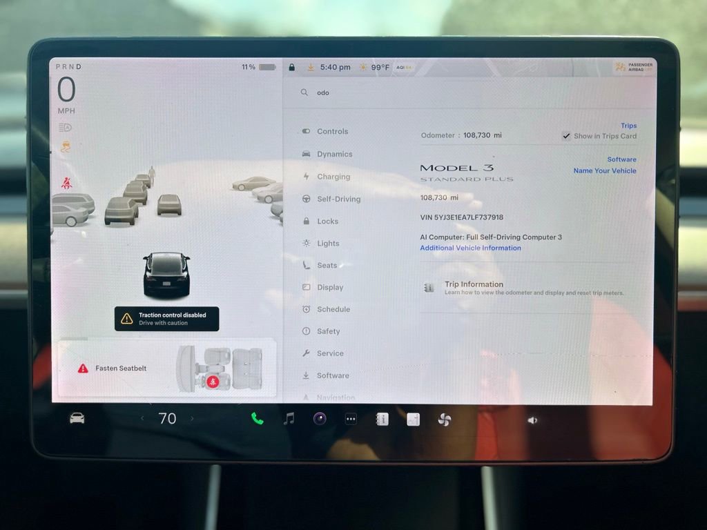 Used 2020 Tesla Model 3 Standard Range Plus RWD image 10