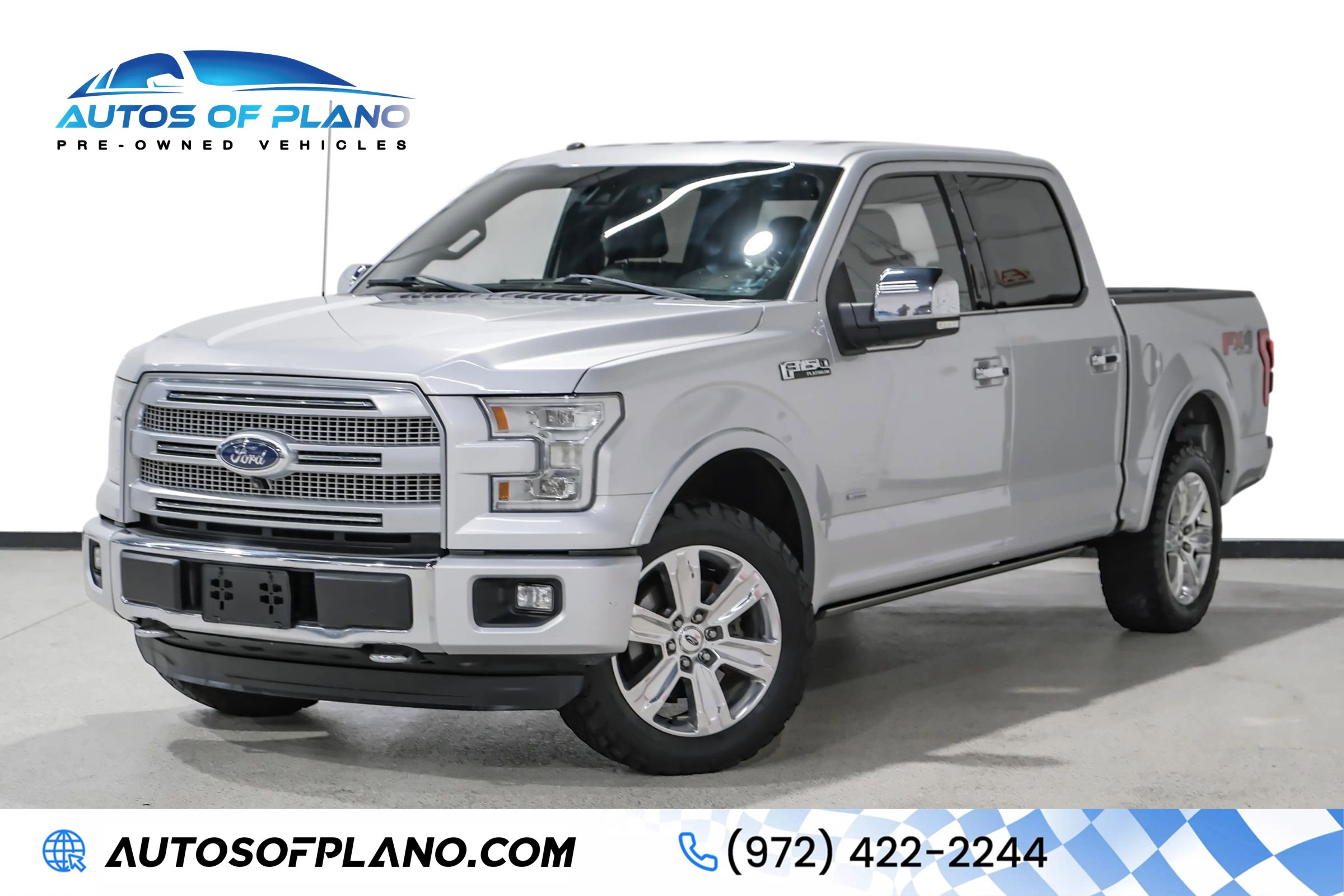 Used 2016 Ford F150 Platinum w/ Equipment Group 701A Luxury AWD/4WD image 1