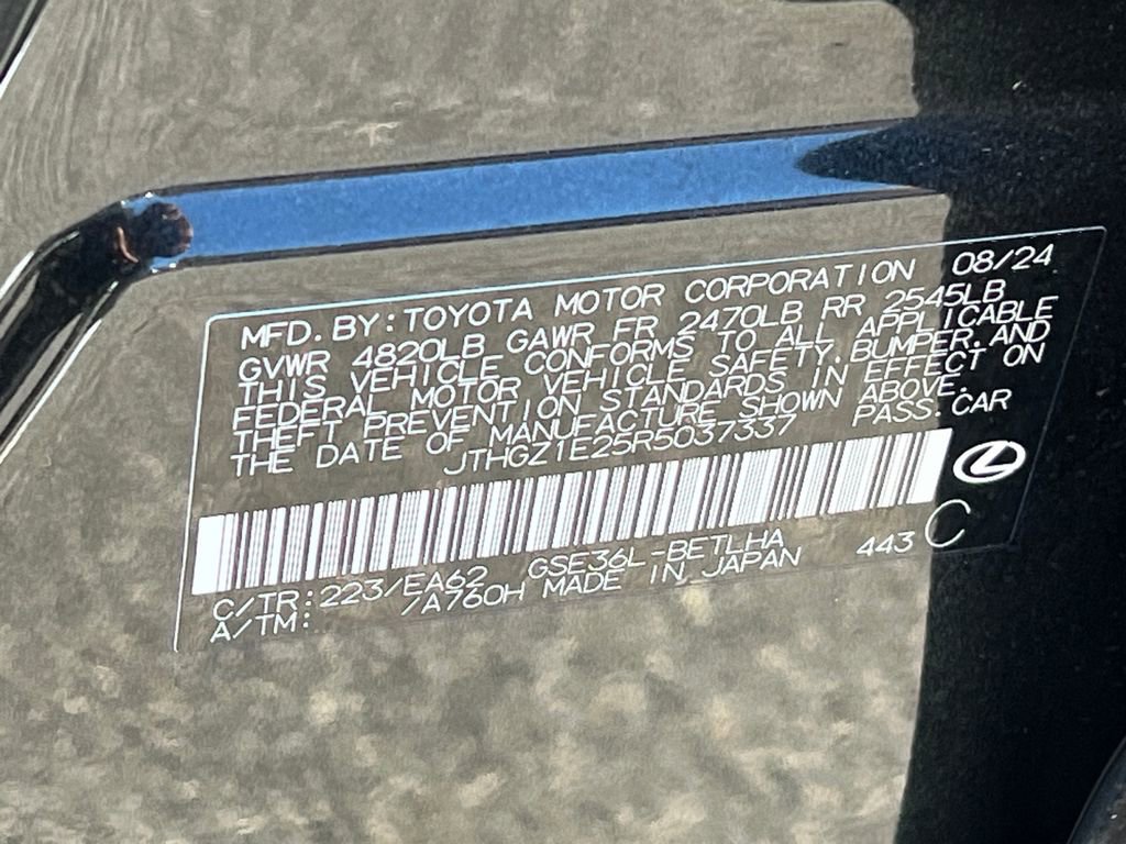 Certified 2024 Lexus IS 350 F Sport image 27