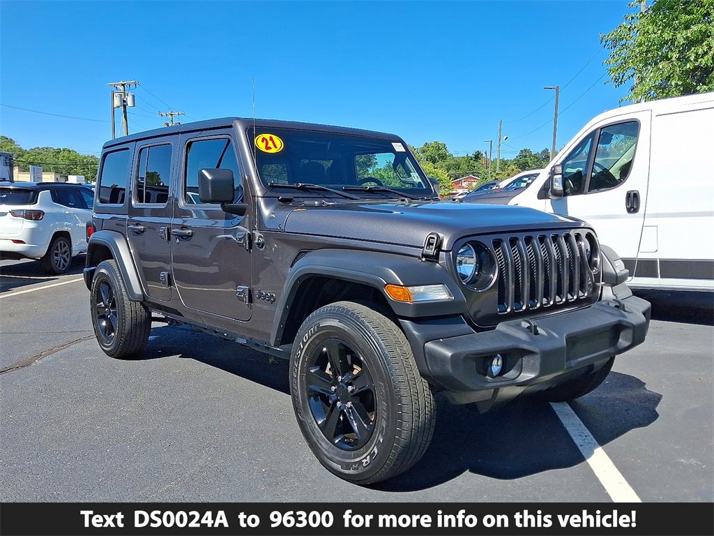 Used 2021 Jeep Wrangler Unlimited Sport