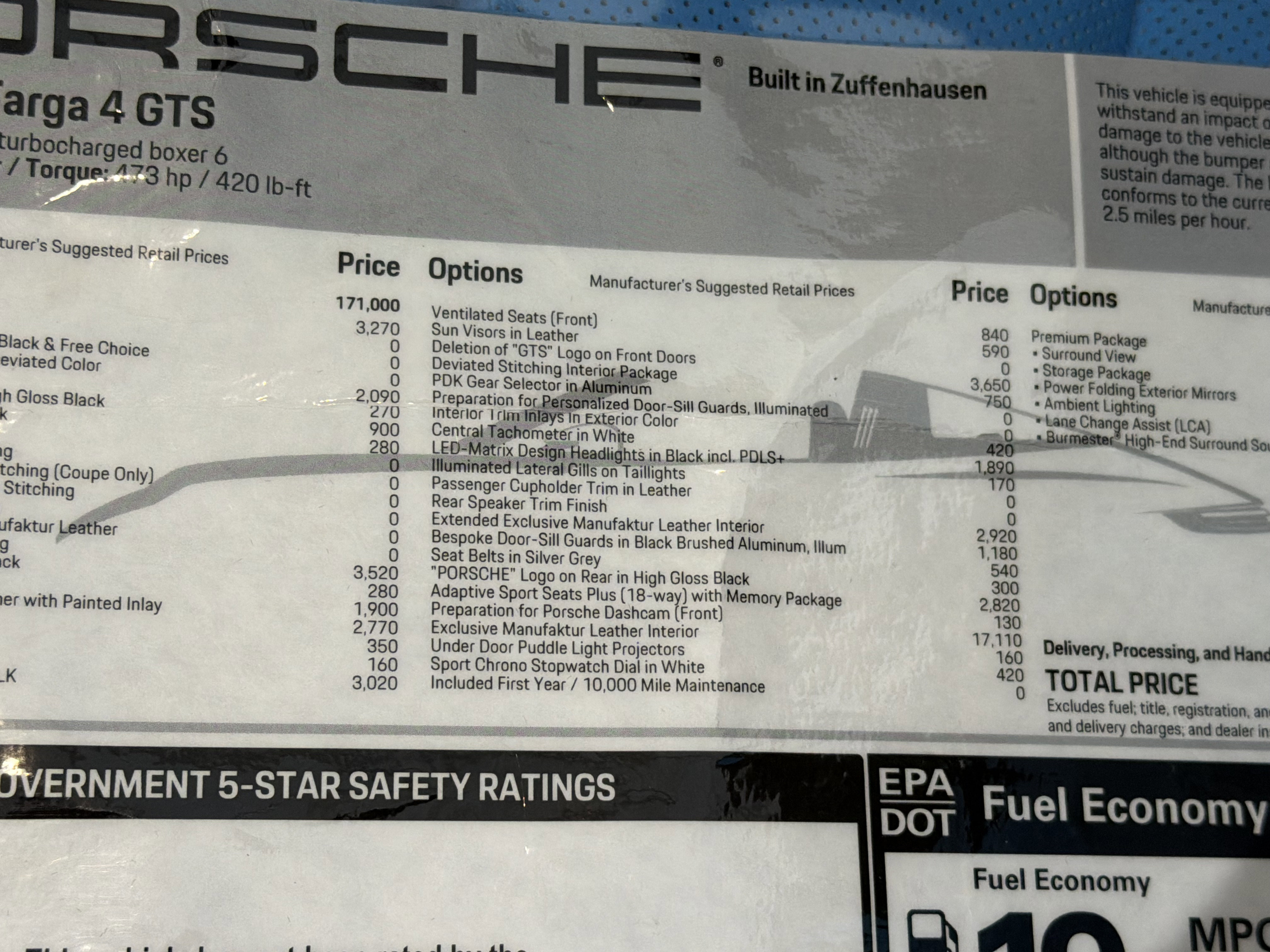 Certified 2024 Porsche 911 Targa 4 GTS image 54
