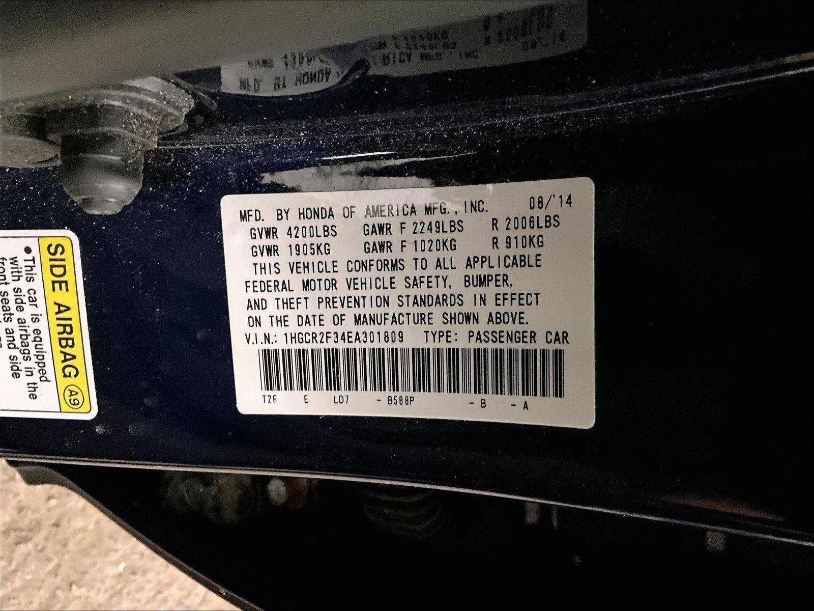 Used 2014 Honda Accord LX image 33