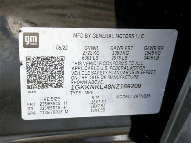 Used 2022 GMC Acadia SLE FWD image 26