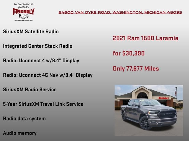 Used 2021 RAM 1500 Laramie AWD/4WD image 25