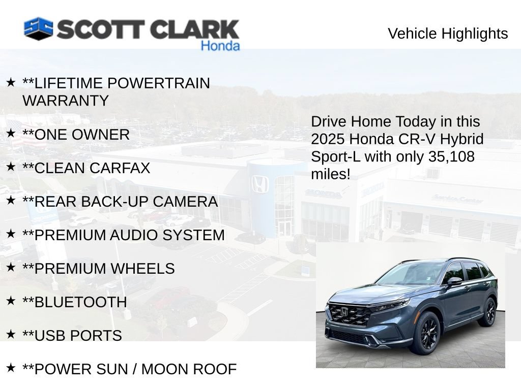 Used 2025 Honda CR-V Sport-L image 11