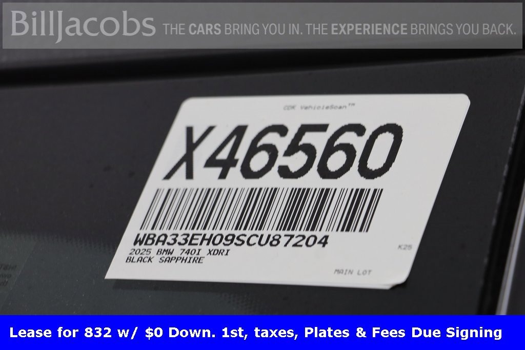 Certified 2025 BMW 740i xDrive w/ Premium Package image 26