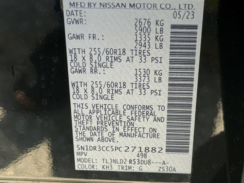 Used 2023 Nissan Pathfinder SL AWD/4WD image 28