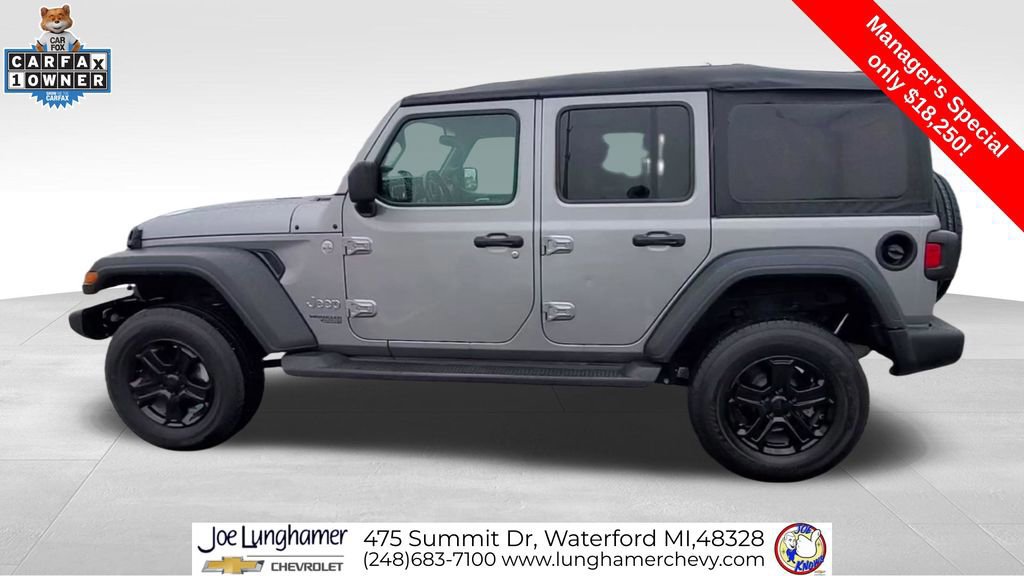 Used 2021 Jeep Wrangler Unlimited Sport AWD/4WD image 6