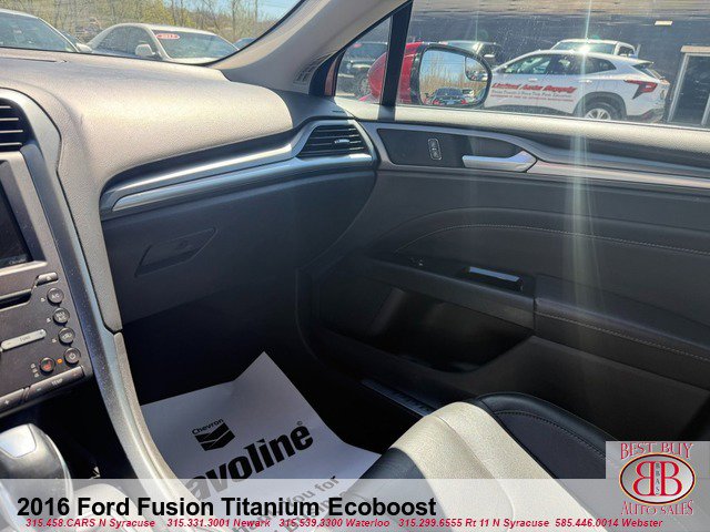 Used 2016 Ford Fusion Titanium FWD image 11