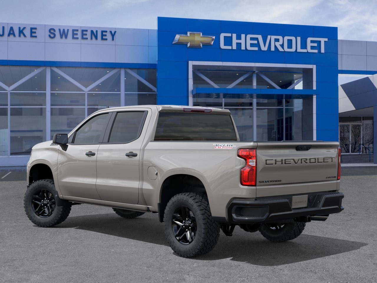 New 2026 Chevrolet Silverado 1500 Custom Trail Boss w/ Dark Appearance Package AWD/4WD image 3