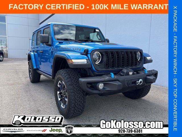 Certified 2025 Jeep Wrangler Unlimited Rubicon 4xe