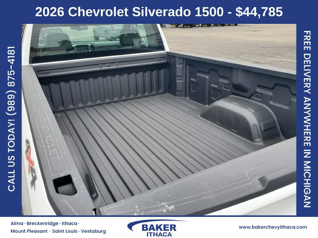 New 2026 Chevrolet Silverado 1500 W/T w/ Trailering Package AWD/4WD image 22