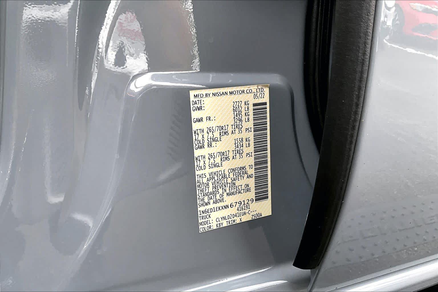 Used 2022 Nissan Frontier PRO-4X AWD/4WD image 36