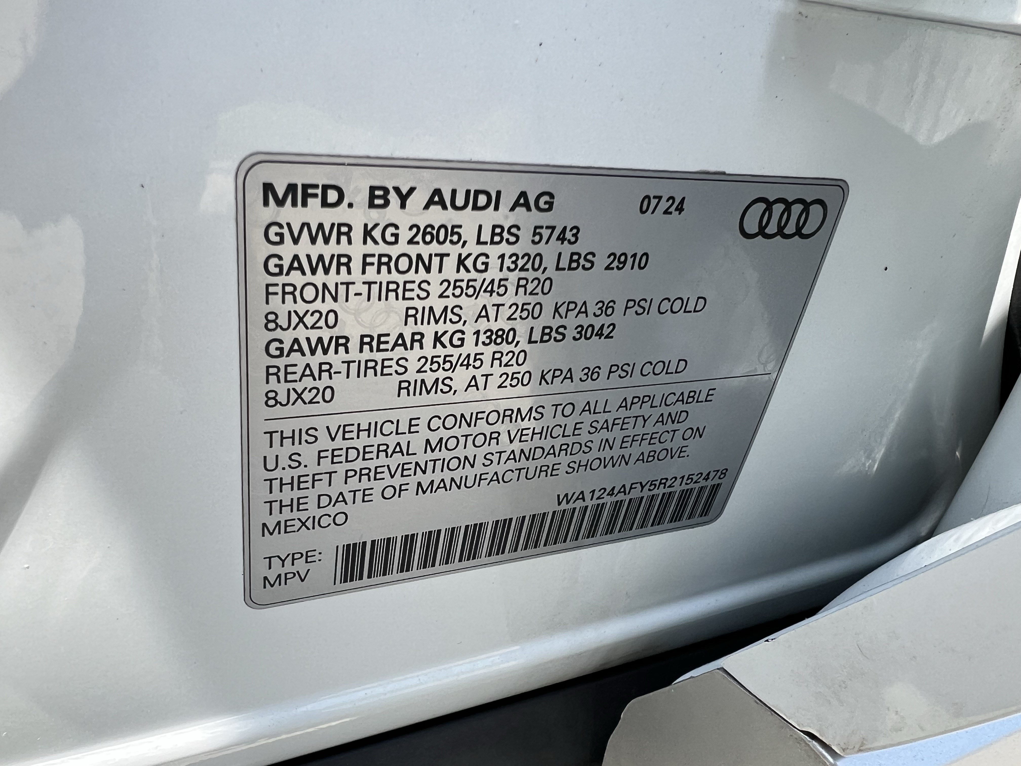 Certified 2024 Audi SQ5 Premium Plus AWD/4WD image 37