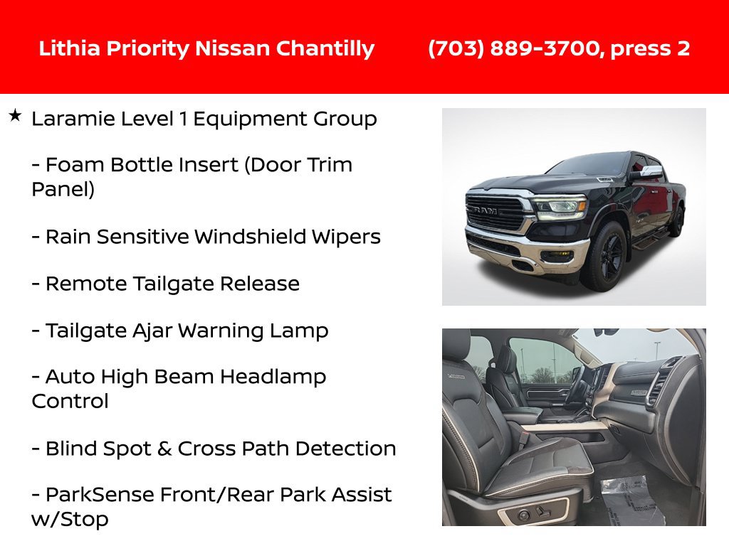 Used 2020 RAM 1500 Laramie AWD/4WD image 12