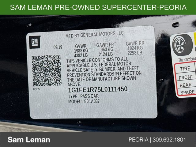 Used 2020 Chevrolet Camaro LT image 29