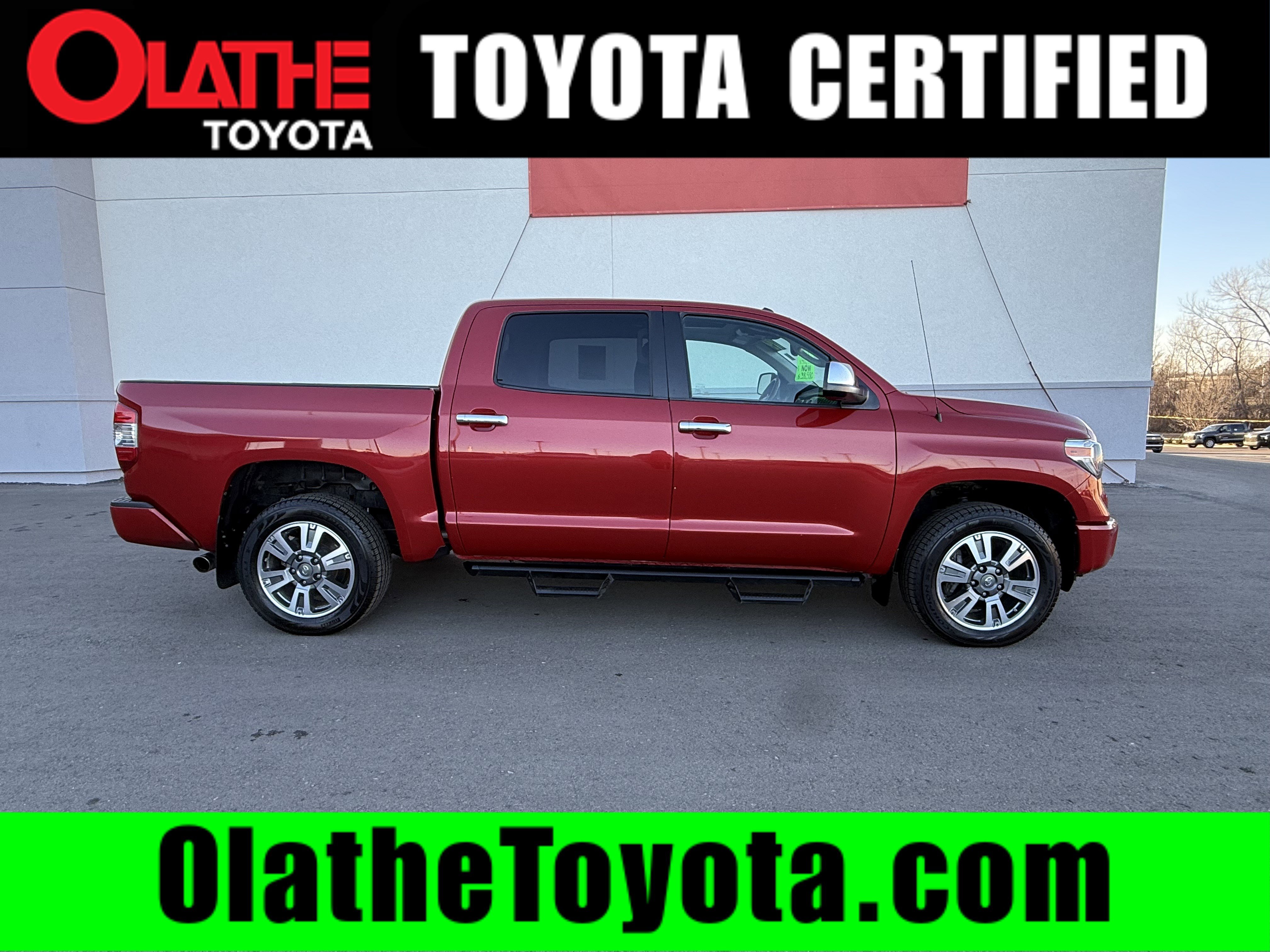 Certified 2019 Toyota Tundra Platinum