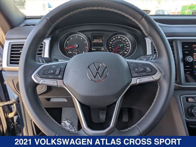 Used 2021 Volkswagen Atlas Cross Sport SE w/ Panoramic Sunroof Package AWD/4WD image 13